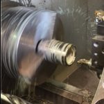 Colchester Combi CNC Machining a Stainless Steel Guide Roller